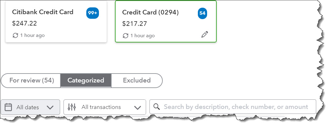 transactions and balance