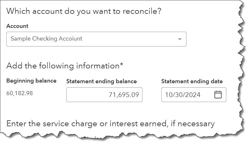 quickbooks section