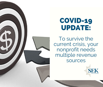 To survive the current crisis, your nonprofit needs multiple revenue sources