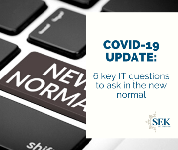 6 key IT questions to ask in the new normal