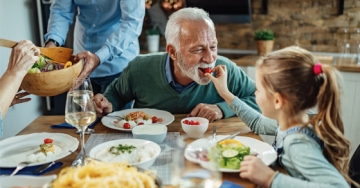 dinner elderly