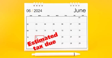 estimated tax calendar