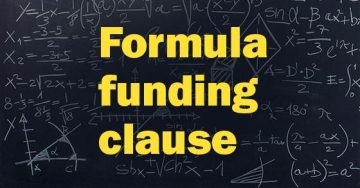 Formula funding clause