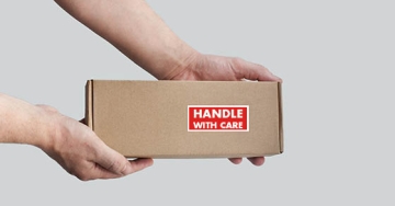 handle with care package