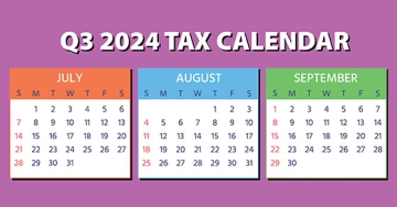 q3 2024 tax calendar