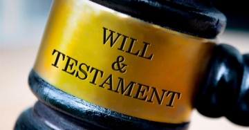 will and testament gavel