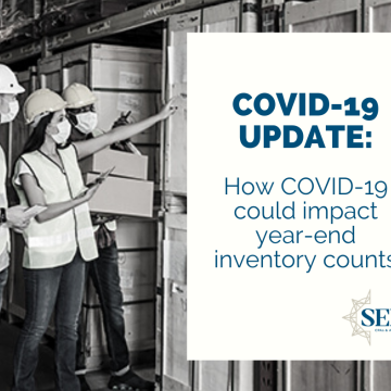 How COVID-19 could impact year-end inventory counts