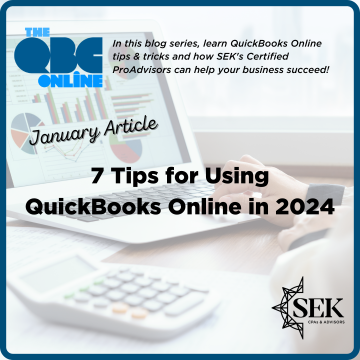 Quickbooks tips