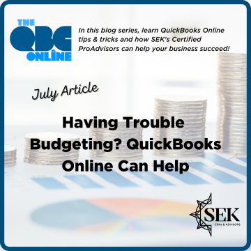 having trouble budgeting quickbooks online can help