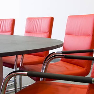 conference table and chairs