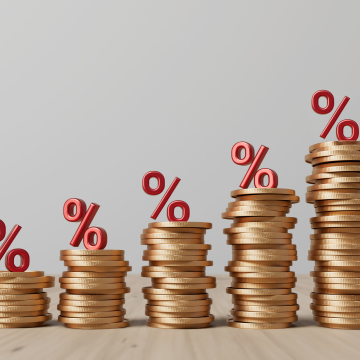 percentage money chart