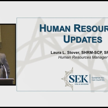 Human Resources Updates