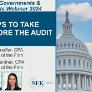 Steps to Take Before the Audit