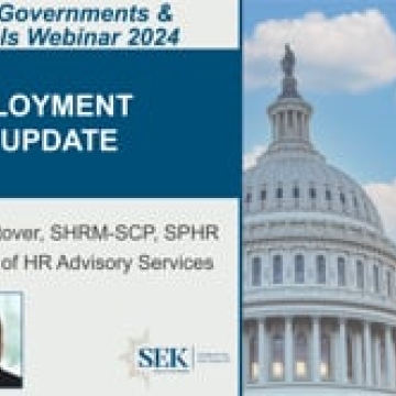 Employment Law Update for Governmental Entities