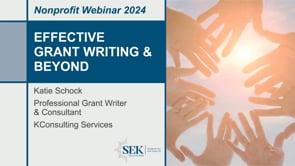Effective Grant Writing & Beyond